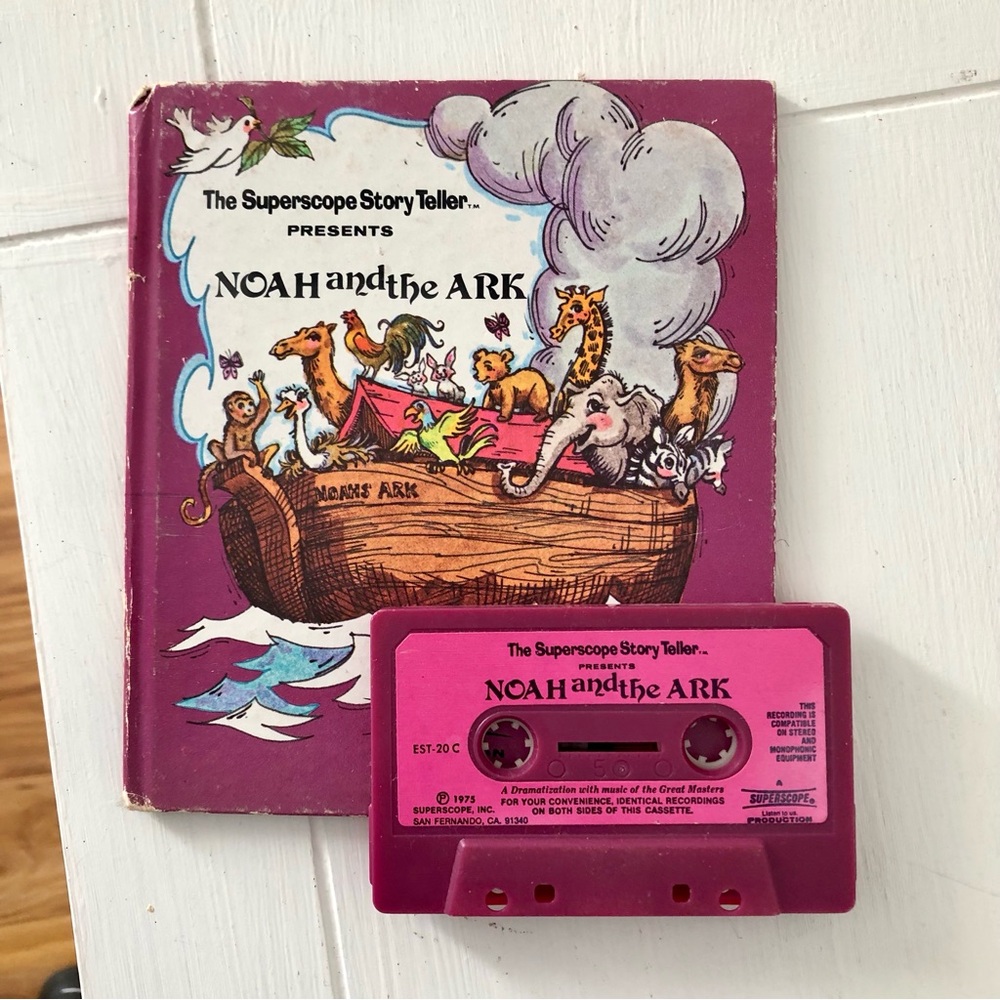 Noah and the Ark Storybook and Cassette Set